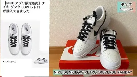 NIKE DUNK LOW RETRO “REVERSE PANDA”