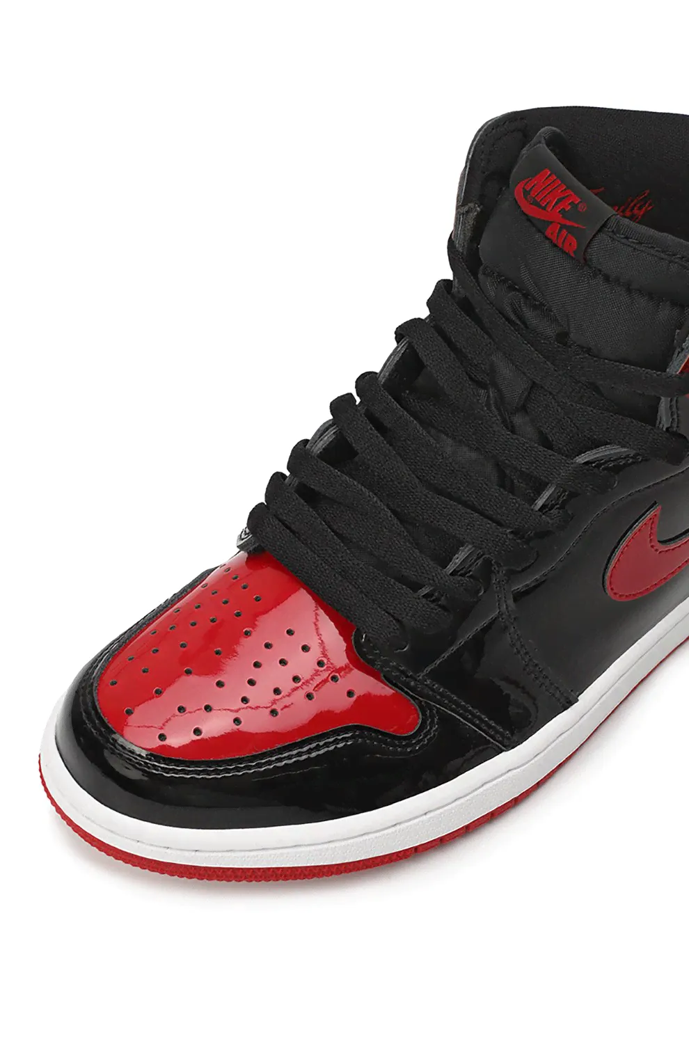 Кеды Jordan 1 Retro High OG Patent Bred-2