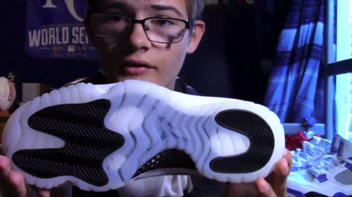Jordan 11 low Barons unboxing and on foot