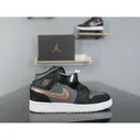 Кроссовки Nike Air Jordan 1 Retro High Black/Grey
