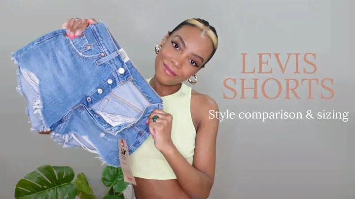 LEVIS SHORTS TRY-ON!  2 STYLES, 3 SIZES