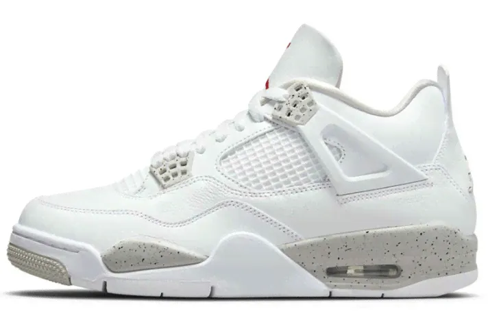 Кроссовки Nike Air Jordan 4 (IV) Retro Tech Grey White Oreo