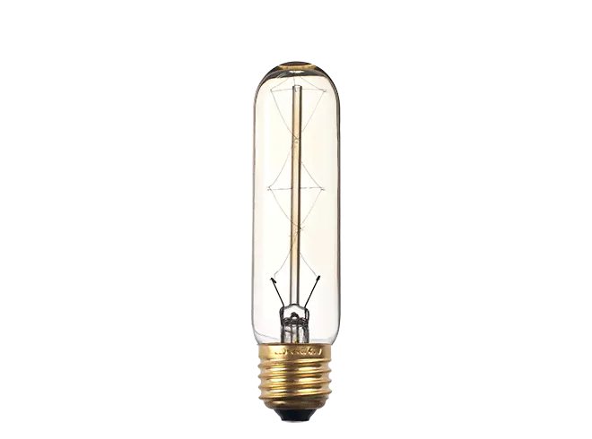 Лампа Эдисона (Накаливания) RETRO T30/130 60W GOLD E27 Jazzway-0