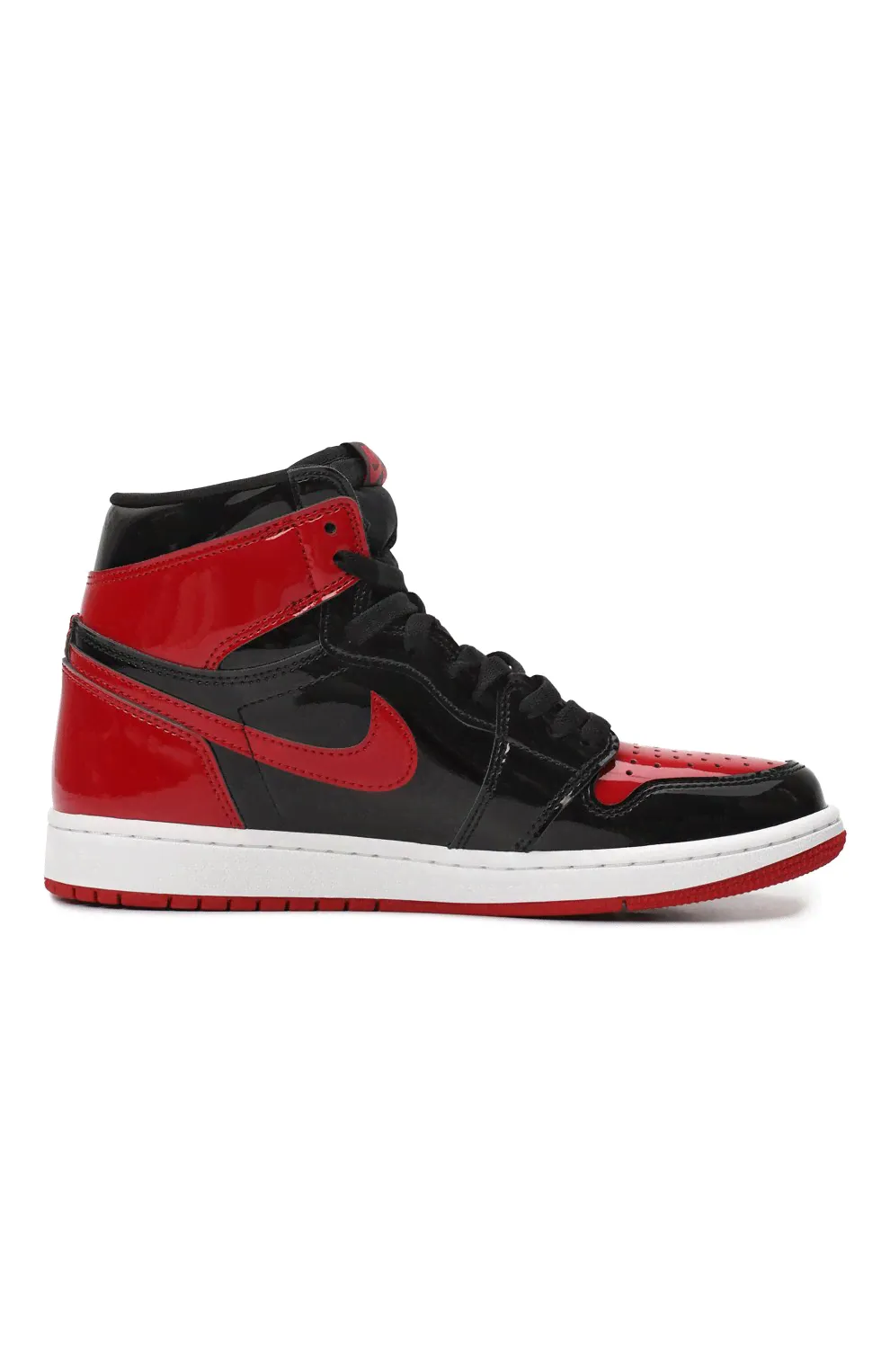 Кеды Jordan 1 Retro High OG Patent Bred-3