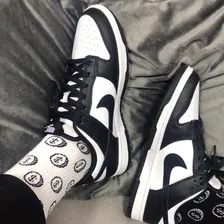 Кроссовки Nike Dunk Low Retro "Black / White"