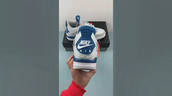 Air Jordan 4 Off White Military Blue Neutral Grey FV5029 141