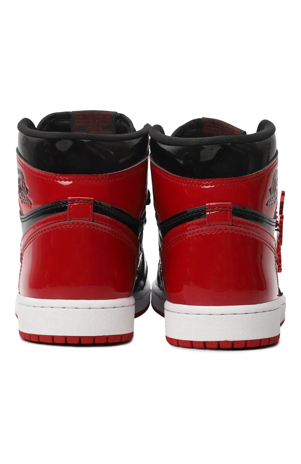 Кеды Jordan 1 Retro High OG Patent Bred-1