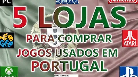 LOJAS PRA COMPRAR RETRO GAME EM PORTUGAL - 5 Lojas Para Comprar Jogos USADOS (e novos).